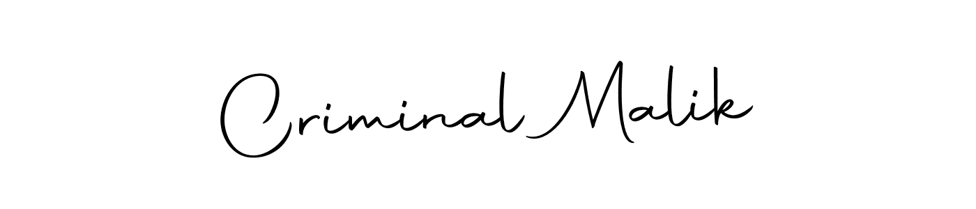 Use a signature maker to create a handwritten signature online. With this signature software, you can design (Autography-DOLnW) your own signature for name Criminal Malik. Criminal Malik signature style 10 images and pictures png