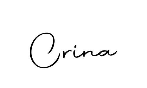 The best way (Autography-DOLnW) to make a short signature is to pick only two or three words in your name. The name Crina include a total of six letters. For converting this name. Crina signature style 10 images and pictures png
