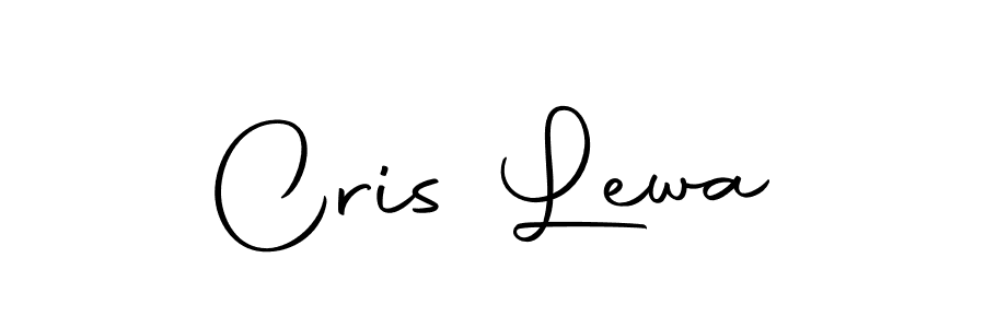 Create a beautiful signature design for name Cris Lewa. With this signature (Autography-DOLnW) fonts, you can make a handwritten signature for free. Cris Lewa signature style 10 images and pictures png