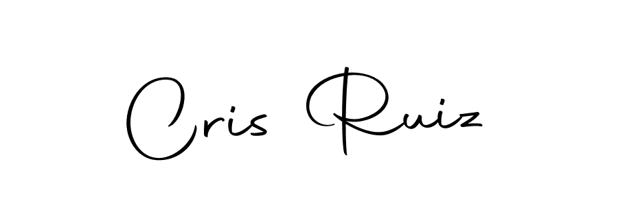 How to make Cris Ruiz signature? Autography-DOLnW is a professional autograph style. Create handwritten signature for Cris Ruiz name. Cris Ruiz signature style 10 images and pictures png