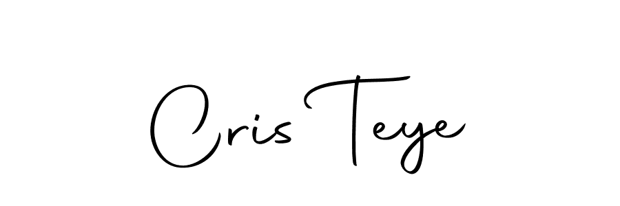 How to make Cris Teye signature? Autography-DOLnW is a professional autograph style. Create handwritten signature for Cris Teye name. Cris Teye signature style 10 images and pictures png
