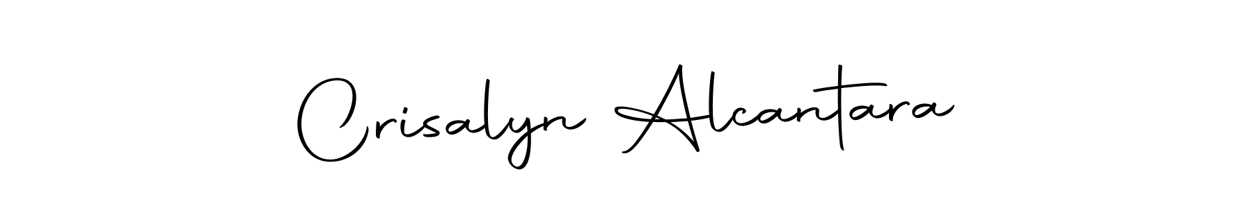 Also we have Crisalyn Alcantara name is the best signature style. Create professional handwritten signature collection using Autography-DOLnW autograph style. Crisalyn Alcantara signature style 10 images and pictures png