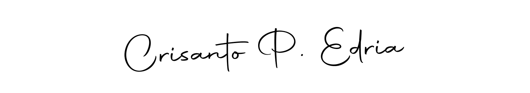 You can use this online signature creator to create a handwritten signature for the name Crisanto P. Edria. This is the best online autograph maker. Crisanto P. Edria signature style 10 images and pictures png