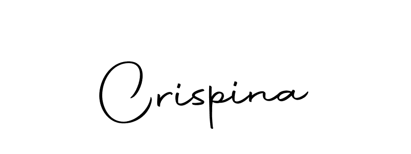 How to make Crispina signature? Autography-DOLnW is a professional autograph style. Create handwritten signature for Crispina name. Crispina signature style 10 images and pictures png