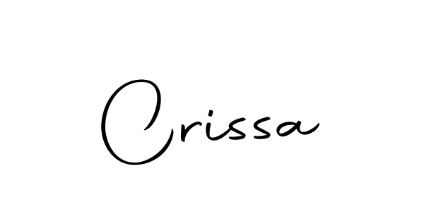 This is the best signature style for the Crissa name. Also you like these signature font (Autography-DOLnW). Mix name signature. Crissa signature style 10 images and pictures png