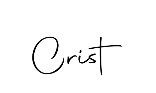 You should practise on your own different ways (Autography-DOLnW) to write your name (Crist) in signature. don't let someone else do it for you. Crist signature style 10 images and pictures png