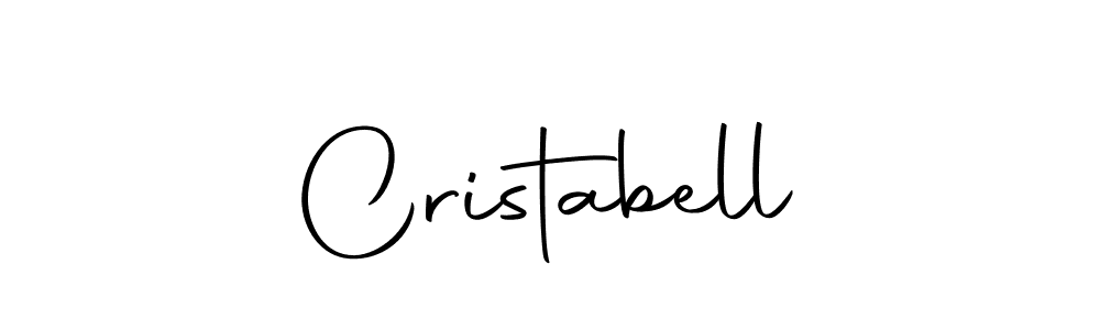 Create a beautiful signature design for name Cristabell. With this signature (Autography-DOLnW) fonts, you can make a handwritten signature for free. Cristabell signature style 10 images and pictures png