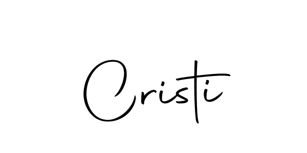 Make a beautiful signature design for name Cristi. With this signature (Autography-DOLnW) style, you can create a handwritten signature for free. Cristi signature style 10 images and pictures png