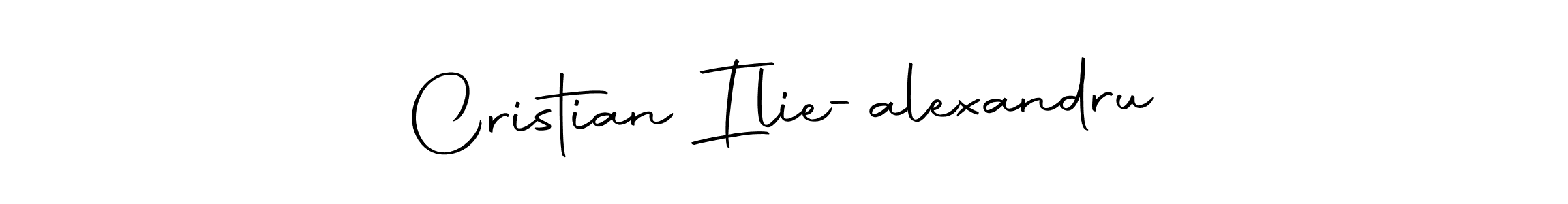 You should practise on your own different ways (Autography-DOLnW) to write your name (Cristian Ilie-alexandru) in signature. don't let someone else do it for you. Cristian Ilie-alexandru signature style 10 images and pictures png