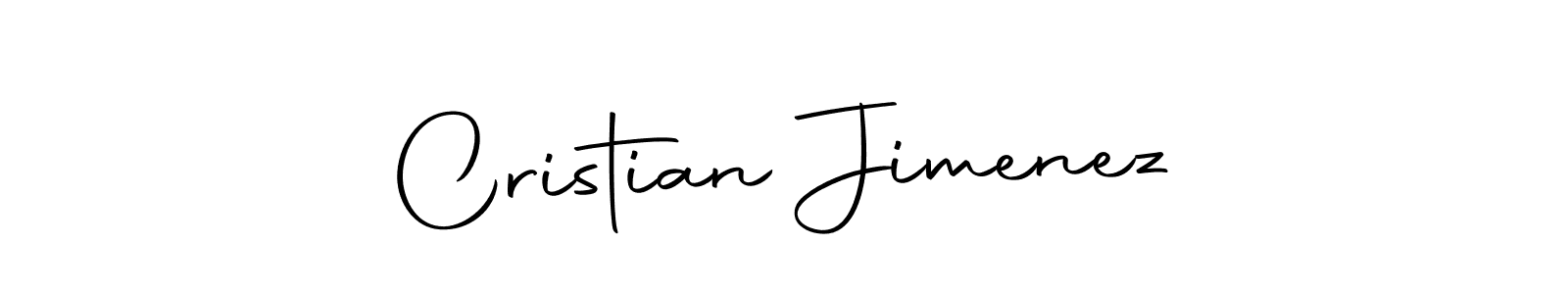 Make a beautiful signature design for name Cristian Jimenez. Use this online signature maker to create a handwritten signature for free. Cristian Jimenez signature style 10 images and pictures png