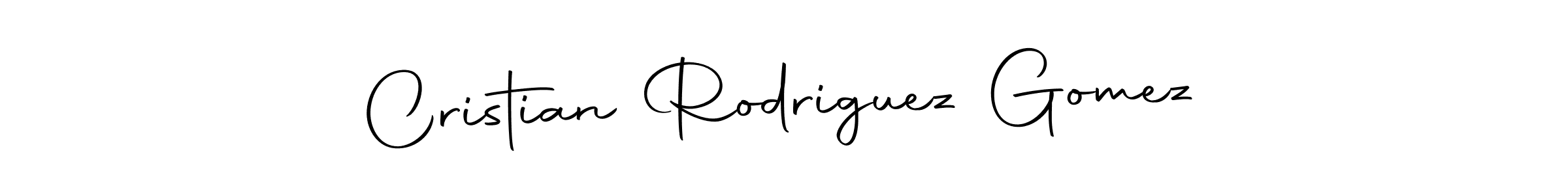 Make a beautiful signature design for name Cristian Rodriguez Gomez. With this signature (Autography-DOLnW) style, you can create a handwritten signature for free. Cristian Rodriguez Gomez signature style 10 images and pictures png