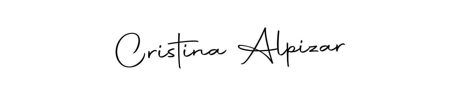 How to make Cristina Alpizar signature? Autography-DOLnW is a professional autograph style. Create handwritten signature for Cristina Alpizar name. Cristina Alpizar signature style 10 images and pictures png