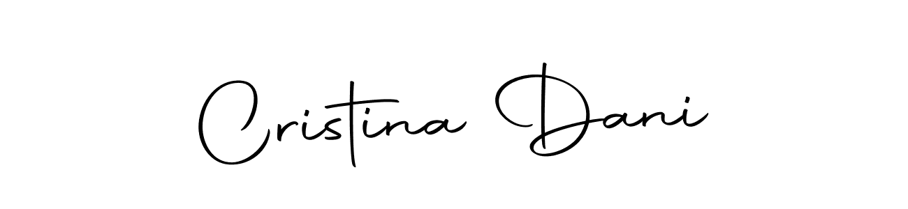 Autography-DOLnW is a professional signature style that is perfect for those who want to add a touch of class to their signature. It is also a great choice for those who want to make their signature more unique. Get Cristina Dani name to fancy signature for free. Cristina Dani signature style 10 images and pictures png