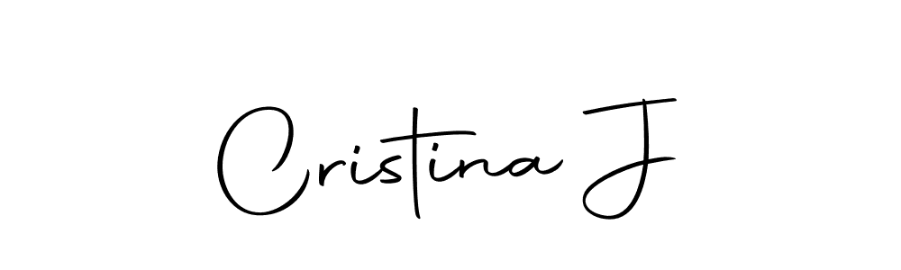 Make a short Cristina J signature style. Manage your documents anywhere anytime using Autography-DOLnW. Create and add eSignatures, submit forms, share and send files easily. Cristina J signature style 10 images and pictures png