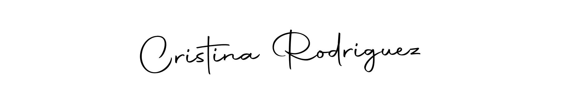 Create a beautiful signature design for name Cristina Rodriguez. With this signature (Autography-DOLnW) fonts, you can make a handwritten signature for free. Cristina Rodriguez signature style 10 images and pictures png