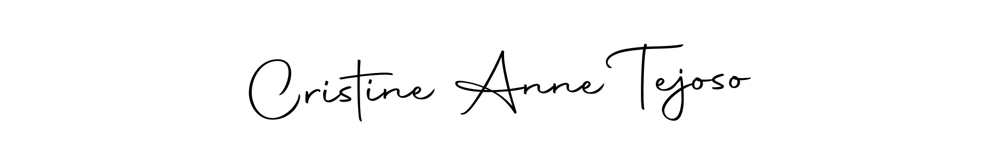 How to make Cristine Anne Tejoso name signature. Use Autography-DOLnW style for creating short signs online. This is the latest handwritten sign. Cristine Anne Tejoso signature style 10 images and pictures png