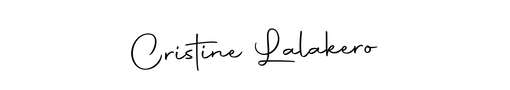 Here are the top 10 professional signature styles for the name Cristine Lalakero. These are the best autograph styles you can use for your name. Cristine Lalakero signature style 10 images and pictures png