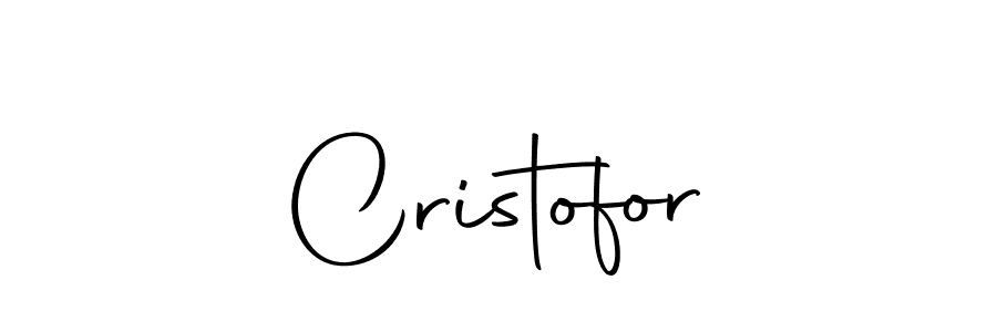 Design your own signature with our free online signature maker. With this signature software, you can create a handwritten (Autography-DOLnW) signature for name Cristofor. Cristofor signature style 10 images and pictures png