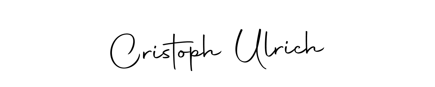 Make a beautiful signature design for name Cristoph Ulrich. With this signature (Autography-DOLnW) style, you can create a handwritten signature for free. Cristoph Ulrich signature style 10 images and pictures png