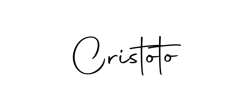 Use a signature maker to create a handwritten signature online. With this signature software, you can design (Autography-DOLnW) your own signature for name Cristoto. Cristoto signature style 10 images and pictures png