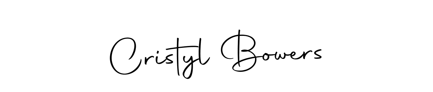 Also we have Cristyl Bowers name is the best signature style. Create professional handwritten signature collection using Autography-DOLnW autograph style. Cristyl Bowers signature style 10 images and pictures png