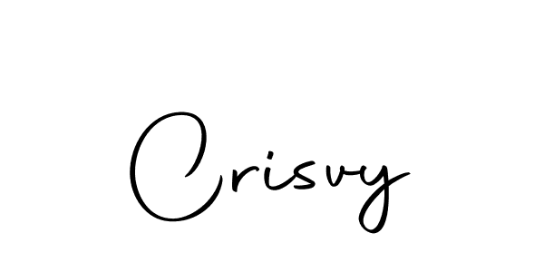 Create a beautiful signature design for name Crisvy. With this signature (Autography-DOLnW) fonts, you can make a handwritten signature for free. Crisvy signature style 10 images and pictures png