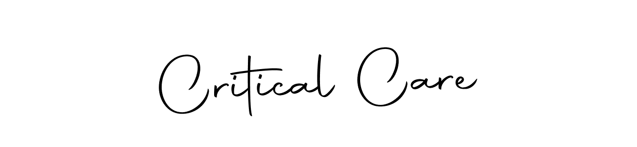 Use a signature maker to create a handwritten signature online. With this signature software, you can design (Autography-DOLnW) your own signature for name Critical Care. Critical Care signature style 10 images and pictures png