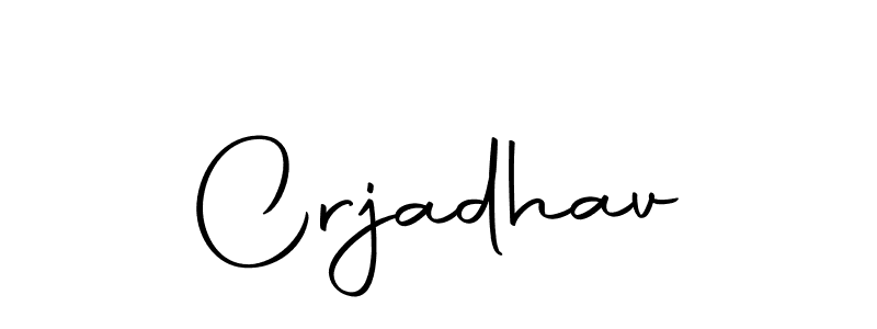 Create a beautiful signature design for name Crjadhav. With this signature (Autography-DOLnW) fonts, you can make a handwritten signature for free. Crjadhav signature style 10 images and pictures png