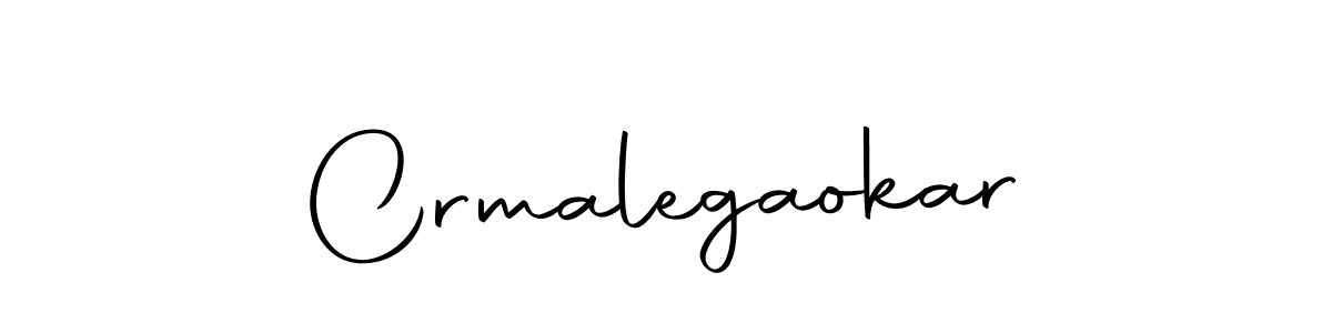 Make a beautiful signature design for name Crmalegaokar. With this signature (Autography-DOLnW) style, you can create a handwritten signature for free. Crmalegaokar signature style 10 images and pictures png