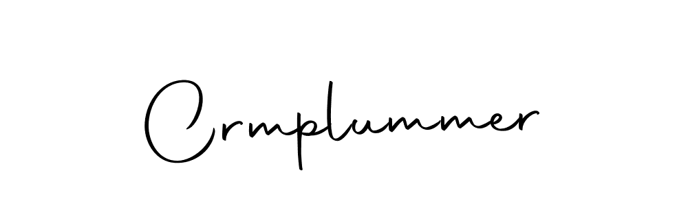 How to make Crmplummer signature? Autography-DOLnW is a professional autograph style. Create handwritten signature for Crmplummer name. Crmplummer signature style 10 images and pictures png