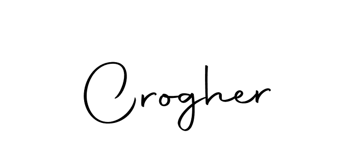 Use a signature maker to create a handwritten signature online. With this signature software, you can design (Autography-DOLnW) your own signature for name Crogher. Crogher signature style 10 images and pictures png