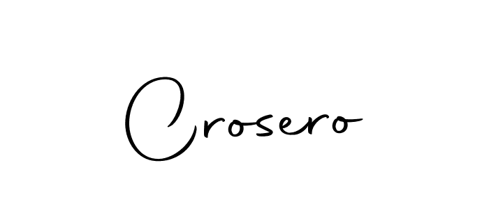How to make Crosero signature? Autography-DOLnW is a professional autograph style. Create handwritten signature for Crosero name. Crosero signature style 10 images and pictures png
