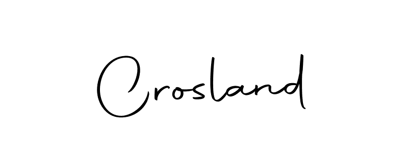 if you are searching for the best signature style for your name Crosland. so please give up your signature search. here we have designed multiple signature styles  using Autography-DOLnW. Crosland signature style 10 images and pictures png