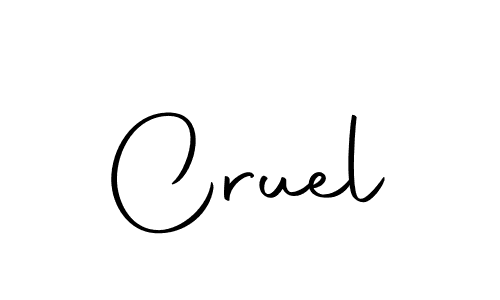 Cruel stylish signature style. Best Handwritten Sign (Autography-DOLnW) for my name. Handwritten Signature Collection Ideas for my name Cruel. Cruel signature style 10 images and pictures png
