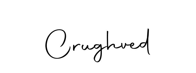 Use a signature maker to create a handwritten signature online. With this signature software, you can design (Autography-DOLnW) your own signature for name Crughved. Crughved signature style 10 images and pictures png