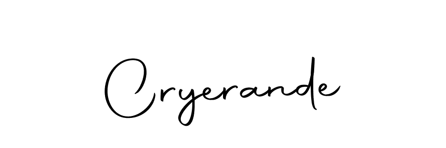 Here are the top 10 professional signature styles for the name Cryerande. These are the best autograph styles you can use for your name. Cryerande signature style 10 images and pictures png
