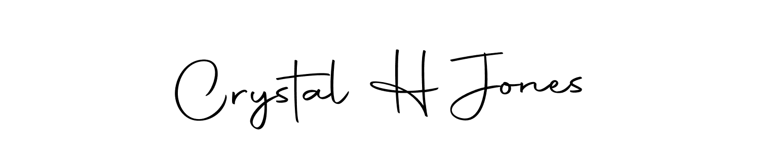 The best way (Autography-DOLnW) to make a short signature is to pick only two or three words in your name. The name Crystal H Jones include a total of six letters. For converting this name. Crystal H Jones signature style 10 images and pictures png