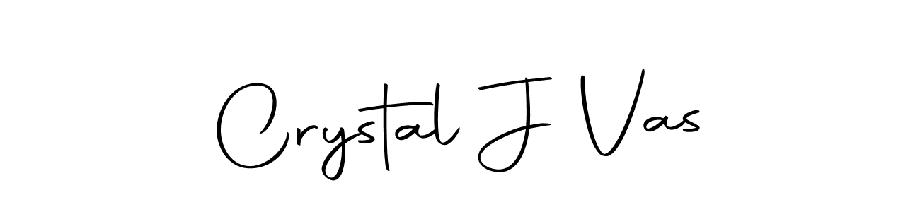 Also we have Crystal J Vas name is the best signature style. Create professional handwritten signature collection using Autography-DOLnW autograph style. Crystal J Vas signature style 10 images and pictures png