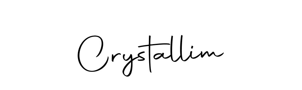 Crystallim stylish signature style. Best Handwritten Sign (Autography-DOLnW) for my name. Handwritten Signature Collection Ideas for my name Crystallim. Crystallim signature style 10 images and pictures png