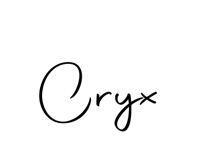 How to make Cryx signature? Autography-DOLnW is a professional autograph style. Create handwritten signature for Cryx name. Cryx signature style 10 images and pictures png