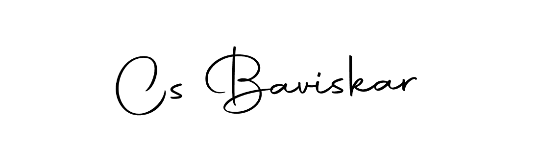 Make a beautiful signature design for name Cs Baviskar. With this signature (Autography-DOLnW) style, you can create a handwritten signature for free. Cs Baviskar signature style 10 images and pictures png