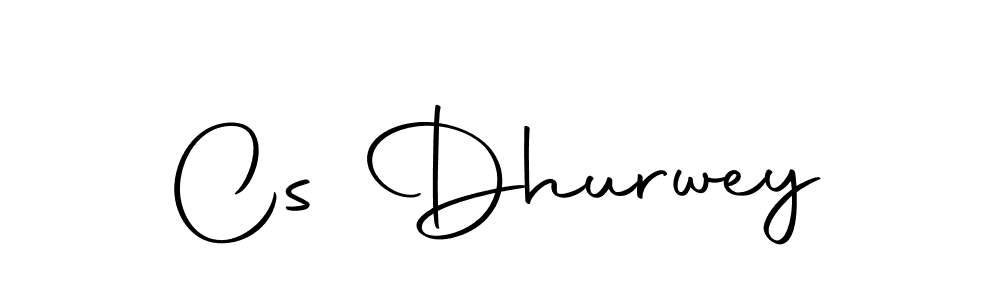 Similarly Autography-DOLnW is the best handwritten signature design. Signature creator online .You can use it as an online autograph creator for name Cs Dhurwey. Cs Dhurwey signature style 10 images and pictures png