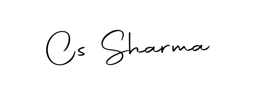 Make a beautiful signature design for name Cs Sharma. Use this online signature maker to create a handwritten signature for free. Cs Sharma signature style 10 images and pictures png