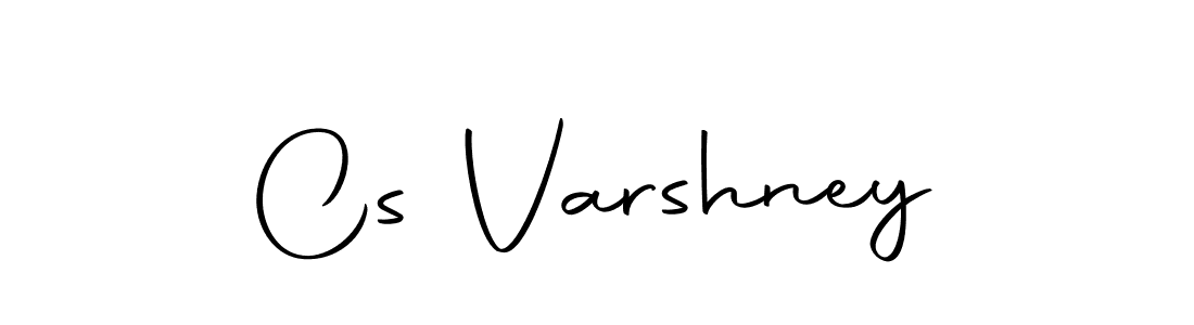 Make a beautiful signature design for name Cs Varshney. With this signature (Autography-DOLnW) style, you can create a handwritten signature for free. Cs Varshney signature style 10 images and pictures png