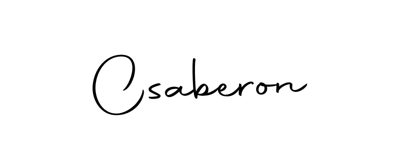 The best way (Autography-DOLnW) to make a short signature is to pick only two or three words in your name. The name Csaberon include a total of six letters. For converting this name. Csaberon signature style 10 images and pictures png