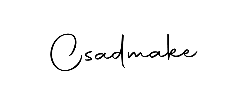 It looks lik you need a new signature style for name Csadmake. Design unique handwritten (Autography-DOLnW) signature with our free signature maker in just a few clicks. Csadmake signature style 10 images and pictures png