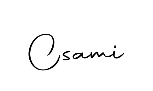 Make a beautiful signature design for name Csami. Use this online signature maker to create a handwritten signature for free. Csami signature style 10 images and pictures png
