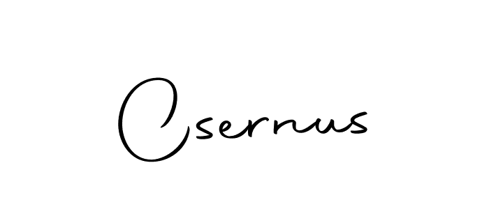 Create a beautiful signature design for name Csernus. With this signature (Autography-DOLnW) fonts, you can make a handwritten signature for free. Csernus signature style 10 images and pictures png