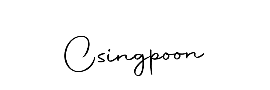 This is the best signature style for the Csingpoon name. Also you like these signature font (Autography-DOLnW). Mix name signature. Csingpoon signature style 10 images and pictures png