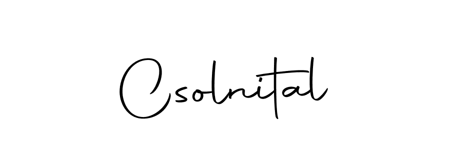 Similarly Autography-DOLnW is the best handwritten signature design. Signature creator online .You can use it as an online autograph creator for name Csolnital. Csolnital signature style 10 images and pictures png